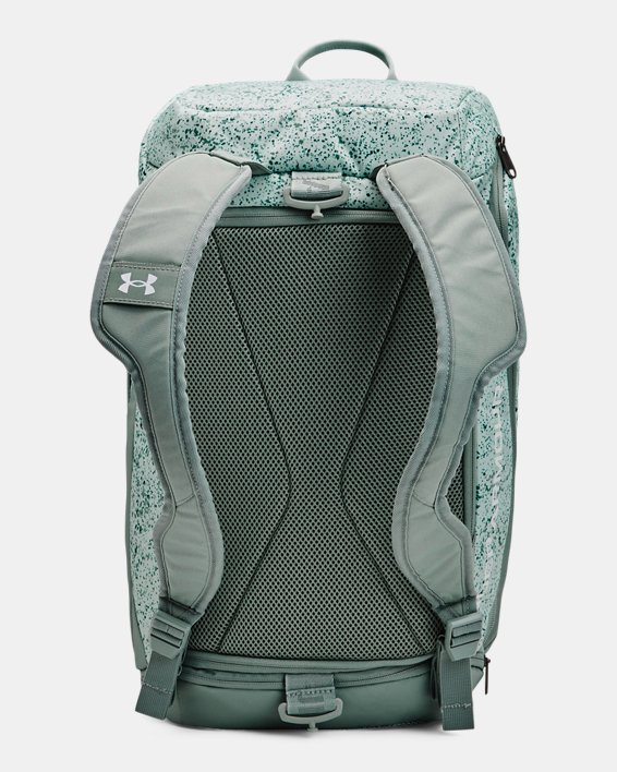 Unisex UA Contain Duo Small Duffle in Gray image number 2